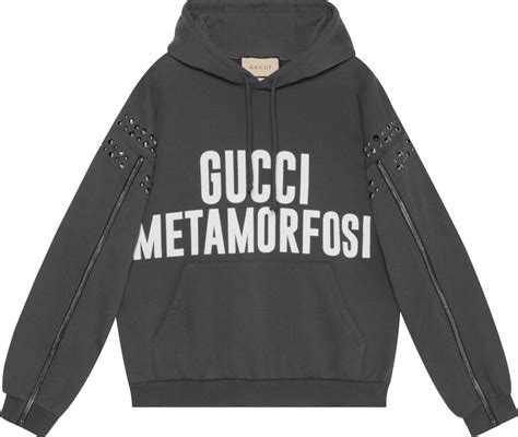 gucci studded hoodie|Gucci hoodie women.